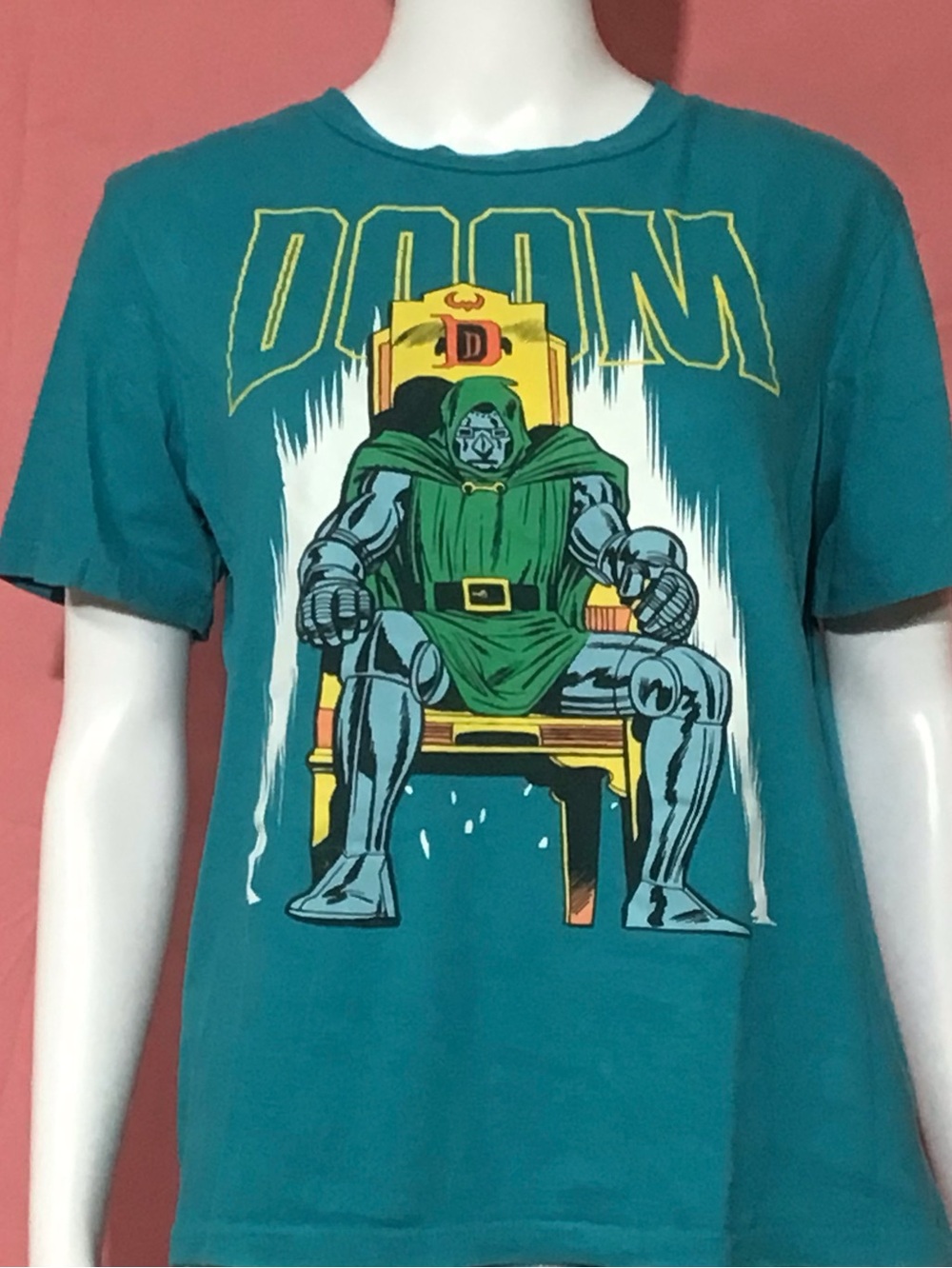 Marvel Comics Doctor Doom Throne Graphic T-Shirt